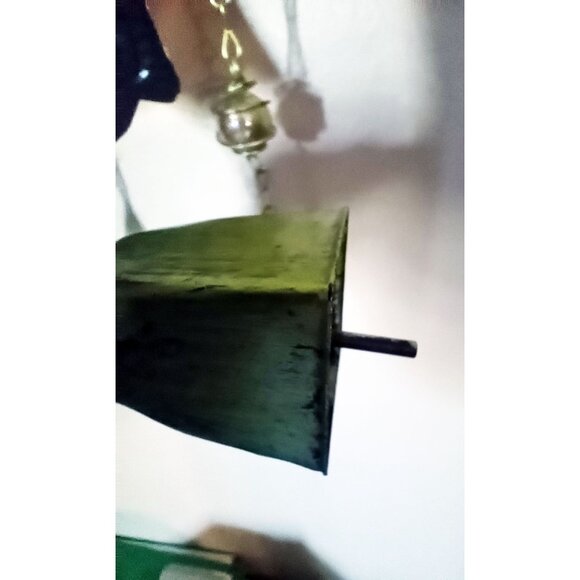 Metal Owl Wind Chime Bell Colorful Glass Accent Hanging Hook Outdoor Decor 21 In - Picture 16 of 16